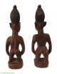 Yoruba Ibeji Twin Figures Pair Nigeria African Was $260.  00 Other African Antiques photo 3