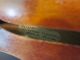 Fine & Labelled C.  1920 Figured French Full - Size Violin 