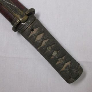 B865: Real Old High - Class Japanese Samurai Sword Mountings Koshirae For Tanto photo