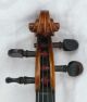 Antique Violin Labeled Alois Leja Wien 1873 Ready - To - Play String photo 4