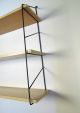 Danish Modern String Wall Ladder Shelf Modular Bookshelf Shelving Ladderax 50s Mid-Century Modernism photo 1