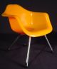 Miniature Sampler Eames Daw Chair Mid Century Modern Home Decor Tangerine Orange Mid-Century Modernism photo 1