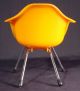 Miniature Sampler Eames Daw Chair Mid Century Modern Home Decor Tangerine Orange Mid-Century Modernism photo 2