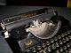 Fabulous Antique Shiny Crinkle Continental 34 Typewriter Of 1933;.  82 Years Old Typewriters photo 6