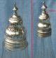 Three Matching Old Sheffield Plate & Cut - Glass Spice & Sauce Bottles,  1780s - 90s Other Antique Silverplate photo 3
