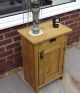 Antique Pine Rustic Pot Cupboard Bedside Cabinet With Drawer Shabby Chic 1800-1899 photo 1