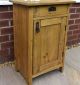 Antique Pine Rustic Pot Cupboard Bedside Cabinet With Drawer Shabby Chic 1800-1899 photo 4