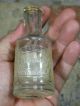 Rare Embossed & Labeled Antique Perfume Bottle Jess Oakley & Co. Perfume Bottles photo 1