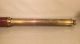 Antique English Spy Glass Telescope Made Of Brass And Covered In Leather The Americas photo 6