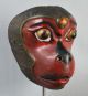 Indonesian Javanese Jawa Wayang Topeng Mask Maschera Wooden Carved Pt95 Pacific Islands & Oceania photo 6