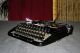 Fabulous Vtg Black Colour Kolibri Groma Typewriter 1950s.  Perfect Typewriters photo 2