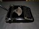 Fabulous Vtg Black Colour Kolibri Groma Typewriter 1950s.  Perfect Typewriters photo 5