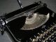 Fabulous Vtg Black Colour Kolibri Groma Typewriter 1950s.  Perfect Typewriters photo 6