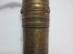 Primitive Antique Ottoman Brass - Carved Tugra Marked Hand Coffee Grinder 19th - 1 Islamic photo 1