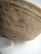 Circa.  2500 B.  C Bronze Age Harappan Culture Painted Terracotta Bowl Near Eastern photo 1