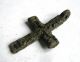 Circa.  1100 A.  D English Early Medieval Period Ae Bronze Crusades Cross Pendant.  Vf British photo 3