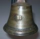 Vintage Antique Large 11 Brass Hanging Service Bell Maids Butler Store Home Door Bells & Knockers photo 5