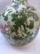 Antique Late 19thc Japanese Seto Celadon Porcelain Vase Signed By Artist Vases photo 5