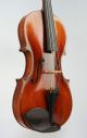 Antique 4/4 Violin Maggini Copy Circa 1890 - Figured Wood String photo 4