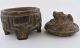 Rare Jade Pre Columbian Vessel Carved Frog - Antique Pre Columbian Artifacts The Americas photo 10