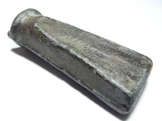 Very Rare British Bronze Age 1200 - 700 Bc Fluted Metalworkers Hammer Head.  (a759) photo