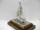 The Sailboat Of Silver980 Of The Most Wonderful Japan.  Takehiko ' S Work. Other Antique Sterling Silver photo 4