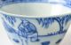 Top Quality Ca 1700 Kangxi Blue White Figural Zotje Boy Tea Bowl Qing Perfect Glasses & Cups photo 11
