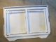 Vintage Cottage White Folding Breakfast Bed Tray W/rose Decal 1950 ' S Trays photo 5