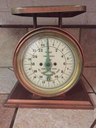 Vintage Pelouze Family Scale Deluxe,  Pelouze Manufacturing Company Of Chicago photo