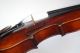 Antique German 4/4 Master Violin - Label : Stradivarius In Cremona Anno 1701 String photo 8