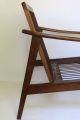 Vtg 50 ' S Mid - Century Danish Modern Lounge Wood Chair Italy Pearsall Selig Style Post-1950 photo 3