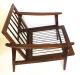 Vtg 50 ' S Mid - Century Danish Modern Lounge Wood Chair Italy Pearsall Selig Style Post-1950 photo 4