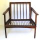 Vtg 50 ' S Mid - Century Danish Modern Lounge Wood Chair Italy Pearsall Selig Style Post-1950 photo 5