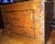 Antique General Store Display Seed Box Iowa Seed Co Slide Top Dovetailed Vtg Primitives photo 3