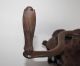 Rare Vintage R & H Corn Sheller Old Farm Tool Moves Freely,  Antique Hand Tool Primitives photo 4