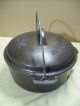 1920 ' S Wagner Ware No.  8 Drip Drop Roaster Cast Iron Dutch Oven Antique Cookware Other Antique Home & Hearth photo 9