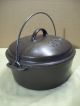 1920 ' S Wagner Ware No.  8 Drip Drop Roaster Cast Iron Dutch Oven Antique Cookware Other Antique Home & Hearth photo 10