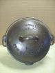1920 ' S Wagner Ware No.  8 Drip Drop Roaster Cast Iron Dutch Oven Antique Cookware Other Antique Home & Hearth photo 1