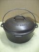 1920 ' S Wagner Ware No.  8 Drip Drop Roaster Cast Iron Dutch Oven Antique Cookware Other Antique Home & Hearth photo 2