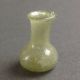 Rare Tiny Antique Roman Glass Medicine Vial Bottle Midieval Antiquity 1300s Roman photo 1