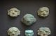 Interesting And Rare Pre Columbian Human Heads And A Tumi Peru Moche Culture The Americas photo 1