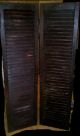 Pair Tall Wood Window House Shutters Vintage Victorian Old Antique Wooden Shabby Windows, Sashes & Locks photo 1