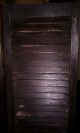 Pair Tall Wood Window House Shutters Vintage Victorian Old Antique Wooden Shabby Windows, Sashes & Locks photo 3