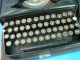 Vintage Seidel Naumann Typewriter Glass Keys Erika W/ Case 1950 ' S German Dresden Typewriters photo 4