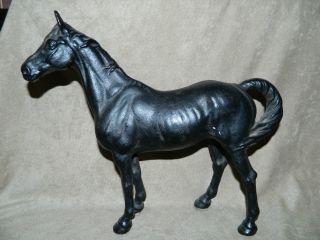 Vintage Hubley Cast Iron Horse Doorstop photo