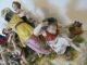 Antique 1771 - 1817 Rare Capodimonte Big 22x8x7 Porcelain Figurines Dresden Era Figurines photo 5