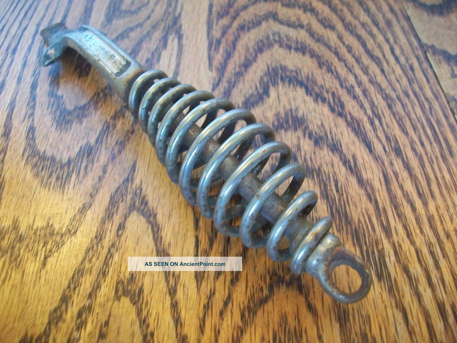 Vintage Wood Stove Burner Handle Plate Lid Lifter Cast Iron Marked 1 S