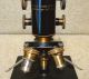 1924 Antique Bausch & Lomb Opt.  Co.  Research Microscope W/case Laboratory Microscopes & Lab Equipment photo 3