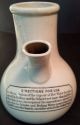 Victorian Medical Improved Earthenware Inhaler S.  Mae,  Son & Sons England Antique Bottles & Jars photo 2