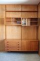 Mid Century Modern Danish Teak Wall Unit Cado Modular Cabinet Desk Shelves Mid-Century Modernism photo 3